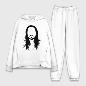 Женский костюм хлопок Oversize с принтом FORTNITE STEVE AOKI. в Новосибирске,  |  | 