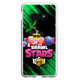 Чехол для Samsung S10E с принтом СПРАУТ BRAWL STARS в Новосибирске, Силикон | Область печати: задняя сторона чехла, без боковых панелей | Тематика изображения на принте: brawl | brawl stars | brawl stars sprout | clash | sprout | tropical sprout | бравл старс | игра | мобильные игры | спраут | тропический спрут