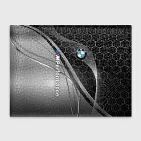 Обложка для студенческого билета с принтом BMW M POWER в Новосибирске, натуральная кожа | Размер: 11*8 см; Печать на всей внешней стороне | Тематика изображения на принте: bmw | bmw motorsport | bmw performance | carbon | m | m power | motorsport | performance | sport | бмв | карбон | моторспорт | спорт