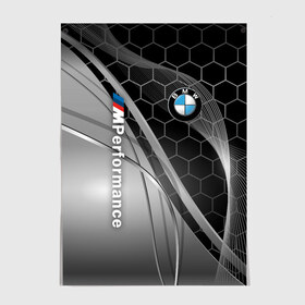 Постер с принтом BMW M POWER в Новосибирске, 100% бумага
 | бумага, плотность 150 мг. Матовая, но за счет высокого коэффициента гладкости имеет небольшой блеск и дает на свету блики, но в отличии от глянцевой бумаги не покрыта лаком | bmw | bmw motorsport | bmw performance | carbon | m | m power | motorsport | performance | sport | бмв | карбон | моторспорт | спорт