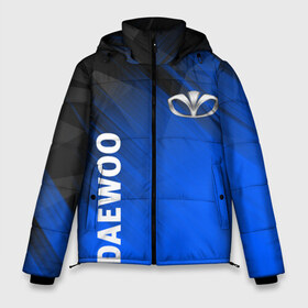 Мужская зимняя куртка 3D с принтом DAEWOO в Новосибирске, верх — 100% полиэстер; подкладка — 100% полиэстер; утеплитель — 100% полиэстер | длина ниже бедра, свободный силуэт Оверсайз. Есть воротник-стойка, отстегивающийся капюшон и ветрозащитная планка. 

Боковые карманы с листочкой на кнопках и внутренний карман на молнии. | daewoo | daewoo matiz | daewoo nexia | део | део нексия | дэу матиз | дэу нексия. | матиз део