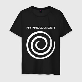 Мужская футболка хлопок с принтом HYPNODANCER в Новосибирске, 100% хлопок | прямой крой, круглый вырез горловины, длина до линии бедер, слегка спущенное плечо. | Тематика изображения на принте: hypnodancer | hypnodancer little | little big | uno | группа little big | литл биг | надпись