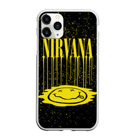 Чехол для iPhone 11 Pro Max матовый с принтом Nirvana в Новосибирске, Силикон |  | bleach | blew | cobain | dave | geffen | hormoaning | in utero | incesticide | krist | kurt | nevermind | nirvana | novoselic | rock | vevo | геффен | курт кобейн | нирвана | рок