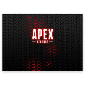 Поздравительная открытка с принтом APEX LEGENDS | АПЕКС ЛЕГЕНДС в Новосибирске, 100% бумага | плотность бумаги 280 г/м2, матовая, на обратной стороне линовка и место для марки
 | apex | apex legends | battle | battle royal | bloodhound | titanfall | wraith | апекс | апекс легендс | батл рояль | битва | война | каустик | королевская битва