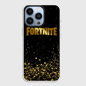 Чехол для iPhone 13 Pro с принтом FORTNITE GOLDEN | ФОРТНАЙТ ЗОЛОТО в Новосибирске,  |  | deadmau5 | fortnite | fortnite 2 | fortnite x маршмелло | ikonik | marshmello | ninja | ninja streamer | raven | travis scott | ворон | иконик | ниндзя | пили | рейвен | трэвис скотт | фортнайт