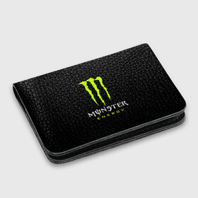 Картхолдер с принтом с принтом MONSTER ENERGY в Новосибирске, натуральная матовая кожа | размер 7,3 х 10 см; кардхолдер имеет 4 кармана для карт; | black monster | bmx | claw | cybersport | energy | monster | monster energy | moto | motocross | race | sport | киберспорт | когти | монстер энерджи | монстр | мото | мотокросс | ралли | скейтбординг | спорт | т | энергия