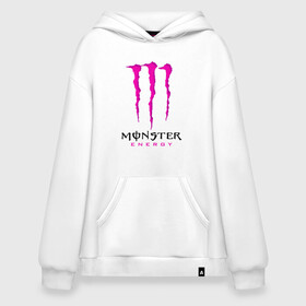 Худи SuperOversize хлопок с принтом MONSTER ENERGY в Новосибирске, 70% хлопок, 30% полиэстер, мягкий начес внутри | карман-кенгуру, эластичная резинка на манжетах и по нижней кромке, двухслойный капюшон
 | black monster | bmx | claw | cybersport | energy | monster | monster energy | moto | motocross | race | sport | киберспорт | когти | монстер энерджи | монстр | мото | мотокросс | ралли | скейтбординг | спорт | т | энергия