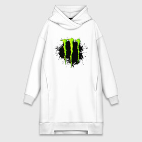 Платье-худи хлопок с принтом MONSTER ENERGY в Новосибирске,  |  | black monster | bmx | claw | cybersport | energy | monster | monster energy | moto | motocross | race | sport | киберспорт | когти | монстер энерджи | монстр | мото | мотокросс | ралли | скейтбординг | спорт | т | энергия