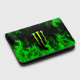 Картхолдер с принтом с принтом MONSTER ENERGY в Новосибирске, натуральная матовая кожа | размер 7,3 х 10 см; кардхолдер имеет 4 кармана для карт; | black monster | bmx | claw | cybersport | energy | monster | monster energy | moto | motocross | race | sport | киберспорт | когти | монстер энерджи | монстр | мото | мотокросс | ралли | скейтбординг | спорт | т | энергия