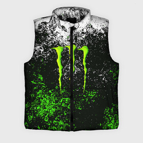 Мужской жилет утепленный 3D с принтом MONSTER ENERGY в Новосибирске,  |  | black monster | bmx | claw | cybersport | energy | monster | monster energy | moto | motocross | race | sport | киберспорт | когти | монстер энерджи | монстр | мото | мотокросс | ралли | скейтбординг | спорт | т | энергия