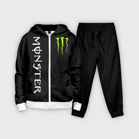 Детский костюм 3D с принтом MONSTER ENERGY в Новосибирске,  |  | black monster | bmx | claw | cybersport | energy | monster | monster energy | moto | motocross | race | sport | киберспорт | когти | монстер энерджи | монстр | мото | мотокросс | ралли | скейтбординг | спорт | т | энергия