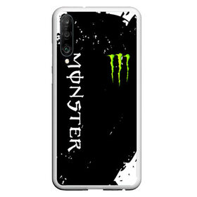 Чехол для Honor P30 с принтом MONSTER ENERGY в Новосибирске, Силикон | Область печати: задняя сторона чехла, без боковых панелей | Тематика изображения на принте: black monster | bmx | claw | cybersport | energy | monster | monster energy | moto | motocross | race | sport | киберспорт | когти | монстер энерджи | монстр | мото | мотокросс | ралли | скейтбординг | спорт | т | энергия