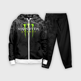 Детский костюм 3D с принтом MONSTER ENERGY в Новосибирске,  |  | black monster | bmx | claw | cybersport | energy | monster | monster energy | moto | motocross | race | sport | киберспорт | когти | монстер энерджи | монстр | мото | мотокросс | ралли | скейтбординг | спорт | т | энергия