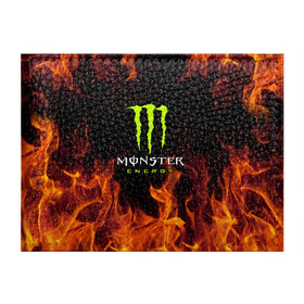 Обложка для студенческого билета с принтом MONSTER ENERGY  в Новосибирске, натуральная кожа | Размер: 11*8 см; Печать на всей внешней стороне | black monster | bmx | claw | cybersport | energy | monster | monster energy | moto | motocross | race | sport | киберспорт | когти | монстер энерджи | монстр | мото | мотокросс | ралли | скейтбординг | спорт | т | энергия