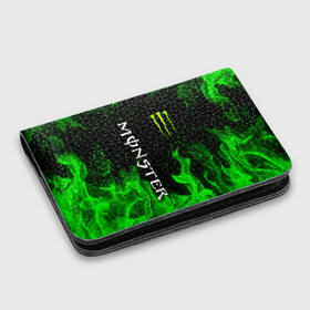 Картхолдер с принтом с принтом MONSTER ENERGY  в Новосибирске, натуральная матовая кожа | размер 7,3 х 10 см; кардхолдер имеет 4 кармана для карт; | black monster | bmx | claw | cybersport | energy | monster | monster energy | moto | motocross | race | sport | киберспорт | когти | монстер энерджи | монстр | мото | мотокросс | ралли | скейтбординг | спорт | т | энергия