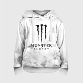 Детская толстовка 3D с принтом MONSTER ENERGY  в Новосибирске, 100% полиэстер | двухслойный капюшон со шнурком для регулировки, мягкие манжеты на рукавах и по низу толстовки, спереди карман-кенгуру с мягким внутренним слоем | black monster | bmx | claw | cybersport | energy | monster | monster energy | moto | motocross | race | sport | киберспорт | когти | монстер энерджи | монстр | мото | мотокросс | ралли | скейтбординг | спорт | т | энергия