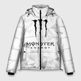 Мужская зимняя куртка 3D с принтом MONSTER ENERGY в Новосибирске, верх — 100% полиэстер; подкладка — 100% полиэстер; утеплитель — 100% полиэстер | длина ниже бедра, свободный силуэт Оверсайз. Есть воротник-стойка, отстегивающийся капюшон и ветрозащитная планка. 

Боковые карманы с листочкой на кнопках и внутренний карман на молнии. | black monster | bmx | claw | cybersport | energy | monster | monster energy | moto | motocross | race | sport | киберспорт | когти | монстер энерджи | монстр | мото | мотокросс | ралли | скейтбординг | спорт | т | энергия