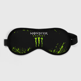 Маска для сна 3D с принтом MONSTER ENERGY  в Новосибирске, внешний слой — 100% полиэфир, внутренний слой — 100% хлопок, между ними — поролон |  | black monster | bmx | claw | cybersport | energy | monster | monster energy | moto | motocross | race | sport | киберспорт | когти | монстер энерджи | монстр | мото | мотокросс | ралли | скейтбординг | спорт | т | энергия