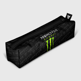 Пенал 3D с принтом MONSTER ENERGY в Новосибирске, 100% полиэстер | плотная ткань, застежка на молнии | black monster | bmx | claw | cybersport | energy | monster | monster energy | moto | motocross | race | sport | киберспорт | когти | монстер энерджи | монстр | мото | мотокросс | ралли | скейтбординг | спорт | т | энергия