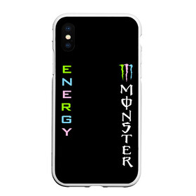 Чехол для iPhone XS Max матовый с принтом MONSTER ENERGY (Z) в Новосибирске, Силикон | Область печати: задняя сторона чехла, без боковых панелей | black monster | bmx | claw | cybersport | energy | monster | monster energy | moto | motocross | race | sport | киберспорт | когти | монстер энерджи | монстр | мото | мотокросс | ралли | скейтбординг | спорт | энергия