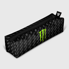 Пенал 3D с принтом MONSTER ENERGY | МОНСТЕР ЭНЕРДЖИ (Z) в Новосибирске, 100% полиэстер | плотная ткань, застежка на молнии | black monster | bmx | claw | cybersport | energy | monster | monster energy | moto | motocross | race | sport | киберспорт | когти | монстер энерджи | монстр | мото | мотокросс | ралли | скейтбординг | спорт | т | энергия