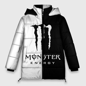 Женская зимняя куртка 3D с принтом MONSTER ENERGY (Z) в Новосибирске, верх — 100% полиэстер; подкладка — 100% полиэстер; утеплитель — 100% полиэстер | длина ниже бедра, силуэт Оверсайз. Есть воротник-стойка, отстегивающийся капюшон и ветрозащитная планка. 

Боковые карманы с листочкой на кнопках и внутренний карман на молнии | black monster | bmx | claw | cybersport | energy | monster | monster energy | moto | motocross | race | sport | киберспорт | когти | монстер энерджи | монстр | мото | мотокросс | ралли | скейтбординг | спорт | т | энергия