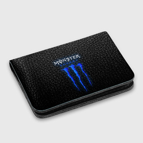 Картхолдер с принтом с принтом MONSTER ENERGY (Z) в Новосибирске, натуральная матовая кожа | размер 7,3 х 10 см; кардхолдер имеет 4 кармана для карт; | black monster | bmx | claw | cybersport | energy | monster | monster energy | moto | motocross | race | sport | киберспорт | когти | монстер энерджи | монстр | мото | мотокросс | ралли | скейтбординг | спорт | т | энергия