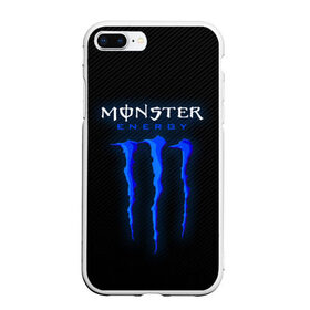 Чехол для iPhone 7Plus/8 Plus матовый с принтом MONSTER ENERGY (Z) в Новосибирске, Силикон | Область печати: задняя сторона чехла, без боковых панелей | Тематика изображения на принте: black monster | bmx | claw | cybersport | energy | monster | monster energy | moto | motocross | race | sport | киберспорт | когти | монстер энерджи | монстр | мото | мотокросс | ралли | скейтбординг | спорт | т | энергия