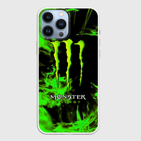 Чехол для iPhone 13 Pro Max с принтом MONSTER ENERGY в Новосибирске,  |  | black monster | bmx | claw | cybersport | energy | monster | monster energy | moto | motocross | race | sport | киберспорт | когти | монстер энерджи | монстр | мото | мотокросс | ралли | скейтбординг | спорт | энергия