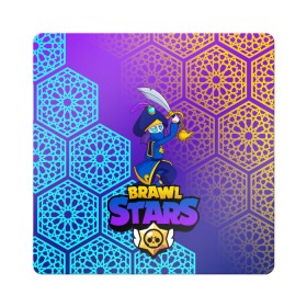 Магнит виниловый Квадрат с принтом MORTIS BRAWL STARS в Новосибирске, полимерный материал с магнитным слоем | размер 9*9 см, закругленные углы | Тематика изображения на принте: brawl | brawl stars | brawl stars rogue mortis | clash | mortis brawl stars | rogue mortis | бравл старс | бравл старс коварный мортис | игра | коварный мортис | мобильные игры | мортис