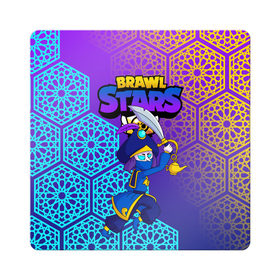 Магнит виниловый Квадрат с принтом MORTIS BRAWL STARS в Новосибирске, полимерный материал с магнитным слоем | размер 9*9 см, закругленные углы | Тематика изображения на принте: brawl | brawl stars | brawl stars rogue mortis | clash | mortis brawl stars | rogue mortis | бравл старс | бравл старс коварный мортис | игра | коварный мортис | мобильные игры | мортис