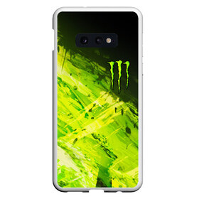 Чехол для Samsung S10E с принтом MONSTER ENERGY в Новосибирске, Силикон | Область печати: задняя сторона чехла, без боковых панелей | black monster | bmx | claw | cybersport | energy | monster | monster energy | moto | motocross | race | sport | киберспорт | когти | монстер энерджи | монстр | мото | мотокросс | ралли | скейтбординг | спорт | т | энергия