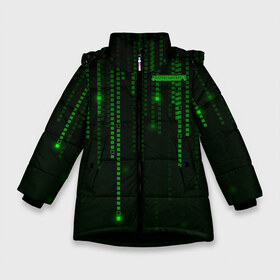 Зимняя куртка для девочек 3D с принтом Minecraft в Новосибирске, ткань верха — 100% полиэстер; подклад — 100% полиэстер, утеплитель — 100% полиэстер. | длина ниже бедра, удлиненная спинка, воротник стойка и отстегивающийся капюшон. Есть боковые карманы с листочкой на кнопках, утяжки по низу изделия и внутренний карман на молнии. 

Предусмотрены светоотражающий принт на спинке, радужный светоотражающий элемент на пуллере молнии и на резинке для утяжки. | funny | mine | minecraft | mods | noob | pro | skins | story | vs | zombie | инди | конструктор | майнкрафт | моды | нуб | скин | скрипер | шахта
