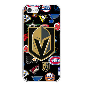 Чехол для iPhone 5/5S матовый с принтом Vegas Golden Knights (Z) в Новосибирске, Силикон | Область печати: задняя сторона чехла, без боковых панелей | Тематика изображения на принте: anaheim ducks | arizona coyotes | boston bruins | buffalo sabres | calgary flames | canadiens de montreal | carolina hurricanes | chicago blackhawks | colorado avalanche | columbus blue jackets | dallas stars | detroit red wings | edmonton oil | hockey | 