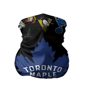 Бандана-труба 3D с принтом Toronto Maple Leafs | НХЛ (Z) в Новосибирске, 100% полиэстер, ткань с особыми свойствами — Activecool | плотность 150‒180 г/м2; хорошо тянется, но сохраняет форму | Тематика изображения на принте: anaheim ducks | arizona coyotes | boston bruins | buffalo sabres | calgary flames | canadiens de montreal | carolina hurricanes | chicago blackhawks | colorado avalanche | columbus blue jackets | dallas stars | detroit red wings | edmonton oil | hockey | 