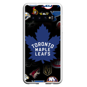 Чехол для Samsung Galaxy S10 с принтом Toronto Maple Leafs (Z) в Новосибирске, Силикон | Область печати: задняя сторона чехла, без боковых панелей | anaheim ducks | arizona coyotes | boston bruins | buffalo sabres | calgary flames | canadiens de montreal | carolina hurricanes | chicago blackhawks | colorado avalanche | columbus blue jackets | dallas stars | detroit red wings | edmonton oil | hockey | 