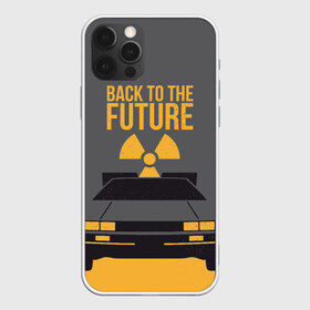 Чехол для iPhone 12 Pro Max с принтом Back to the Future в Новосибирске, Силикон |  | back to the future | bttf | марти макфлай