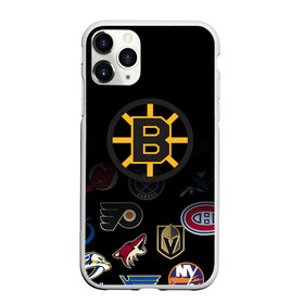 Чехол для iPhone 11 Pro матовый с принтом NHL Boston Bruins (Z) в Новосибирске, Силикон |  | Тематика изображения на принте: anaheim ducks | arizona coyotes | boston bruins | buffalo sabres | calgary flames | canadiens de montreal | carolina hurricanes | chicago blackhawks | colorado | hockey | nhl | нхл | паттерн | спорт | хоккей