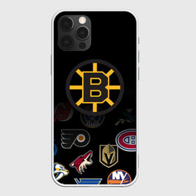 Чехол для iPhone 12 Pro Max с принтом NHL Boston Bruins (Z) в Новосибирске, Силикон |  | anaheim ducks | arizona coyotes | boston bruins | buffalo sabres | calgary flames | canadiens de montreal | carolina hurricanes | chicago blackhawks | colorado | hockey | nhl | нхл | паттерн | спорт | хоккей