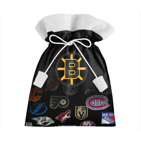 Подарочный 3D мешок с принтом NHL Boston Bruins (Z) в Новосибирске, 100% полиэстер | Размер: 29*39 см | anaheim ducks | arizona coyotes | boston bruins | buffalo sabres | calgary flames | canadiens de montreal | carolina hurricanes | chicago blackhawks | colorado | hockey | nhl | нхл | паттерн | спорт | хоккей