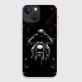 Чехол для iPhone 13 mini с принтом МОТОЦИКЛЫ в Новосибирске,  |  | abstract | bike | geometry | moto | motorcycle | sport | texture | абстракция | байк | геометрия | классика | модные | мото | мотоциклы | спорт | стиль | текстура