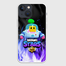 Чехол для iPhone 13 mini с принтом Brawl Stars SPROUT в Новосибирске,  |  | 8 bit | 8 бит | bibi | brawl | brawl stars | crow | leon | spike | sprout | stars | бравл | бравл старс | браво старс | игра | компьютерная | кров | леон | онлайн | старс