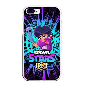 Чехол для iPhone 7Plus/8 Plus матовый с принтом BRAWL STARS BIBI в Новосибирске, Силикон | Область печати: задняя сторона чехла, без боковых панелей | bibi | brawl stars | coach mike | crow | gale | leon | leon shark | max | mecha crow | mortis | mr.p | phoenix | sally leon | sandy | spike | sprout | tara | unicorn | virus 8 bit | werewolf | ворон | оборотень