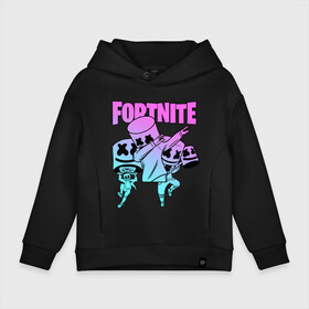 Детское худи Oversize хлопок с принтом FORTNITE x MARSHMELLO в Новосибирске, френч-терри — 70% хлопок, 30% полиэстер. Мягкий теплый начес внутри —100% хлопок | боковые карманы, эластичные манжеты и нижняя кромка, капюшон на магнитной кнопке | deadmau5 | fortnite | fortnite 2 | fortnite x маршмелло | ikonik | marshmello | ninja | ninja streamer | raven | travis scott | ворон | иконик | ниндзя | пили | рейвен | трэвис скотт | фортнайт