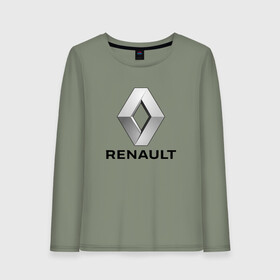 Женский лонгслив хлопок с принтом RENAULT. в Новосибирске, 100% хлопок |  | abstract | auto | brand | car | geometry | renault | sport | texture | абстракция | авто | автомобильные | бренд | геометрия | классика | машины | модные | ренаулт | спорт | стиль | текстура