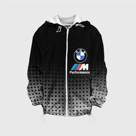 Детская куртка 3D с принтом BMW в Новосибирске, 100% полиэстер | застежка — молния, подол и капюшон оформлены резинкой с фиксаторами, по бокам — два кармана без застежек, один потайной карман на груди, плотность верхнего слоя — 90 г/м2; плотность флисового подклада — 260 г/м2 | bmw | bmw лого | bmw марка | bmw эмблема | m performance | performance | бмв | бмв значок | бмв лого | бмв эмблема | бэха | значок bmw | лого автомобиля | логотип bmw | марка бмв | перформанс | черно белый значок бмв