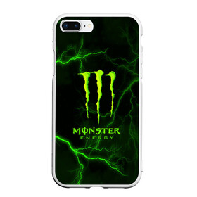 Чехол для iPhone 7Plus/8 Plus матовый с принтом MONSTER ENERGY в Новосибирске, Силикон | Область печати: задняя сторона чехла, без боковых панелей | amg | auto | bmw | honda | jdm | mercedes | nissan | porsche | racing | sport | subar | toyota | автомобил | автомобильные | киа | лексус | марка | машины | митсубиси | ниссан | порше | спорт | субару | тесла | тойота | хонда