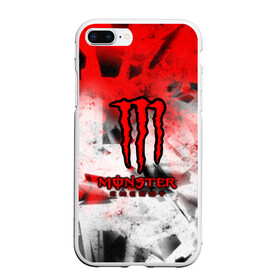 Чехол для iPhone 7Plus/8 Plus матовый с принтом MONSTER ENERGY в Новосибирске, Силикон | Область печати: задняя сторона чехла, без боковых панелей | amg | auto | bmw | honda | jdm | mercedes | nissan | porsche | racing | sport | subar | toyota | автомобил | автомобильные | киа | лексус | марка | машины | митсубиси | ниссан | порше | спорт | субару | тесла | тойота | хонда