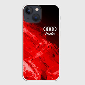 Чехол для iPhone 13 mini с принтом AUDI в Новосибирске,  |  | audi | auto | rs | sport | авто | автомобиль | автомобильные | ауди | бренд | марка | машины | спорт