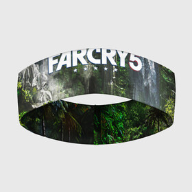 Повязка на голову 3D с принтом FARCRY5 в Новосибирске,  |  | far cry | farcry | game | ubisof | выживание | джунгли | игры | остров | фар край